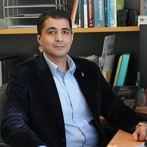 Dr Ahmed Abdelraouf, a General Practitioner at Windmill Practice.